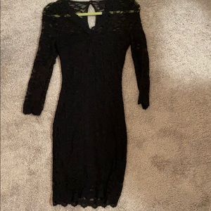 Black The Vintage Shop lace dress